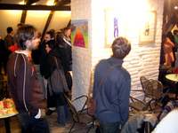 Show of 001 - art group on Skleněná louka