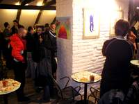 Show of 001 - art group on Skleněná louka