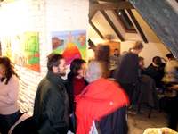 Show of 001 - art group on Skleněná louka