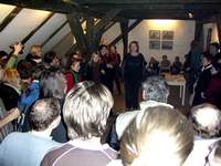 Show of 001 - art group on Skleněná louka