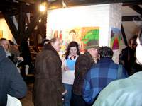 Show of 001 - art group on Skleněná louka