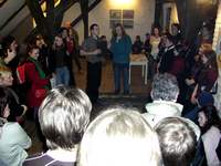 Show of 001 - art group on Skleněná louka