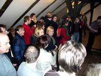 Show of 001 - art group on Skleněná louka