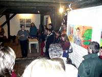 Show of 001 - art group on Skleněná louka