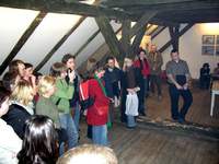 Show of 001 - art group on Skleněná louka