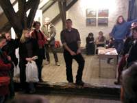 Show of 001 - art group on Skleněná louka