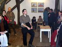 Show of 001 - art group on Skleněná louka