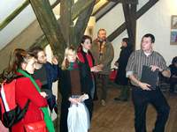 Show of 001 - art group on Skleněná louka