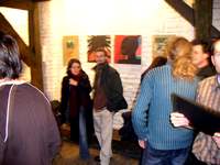 Show of 001 - art group on Skleněná louka