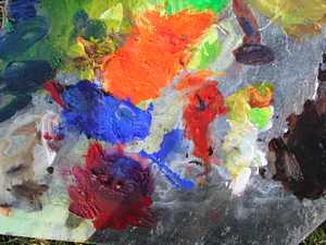 Účastníci workshopů na pláži Ostende