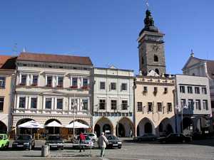 Café Ambient on the square in České Budějovice