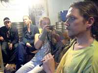 The show-opening of Radka Chocholoušková, 4th Aug 2006