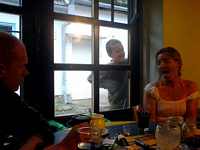 The show-opening of Radka Chocholoušková, 4th Aug 2006