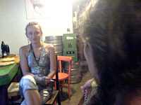 The show-opening of Radka Chocholoušková, 4th Aug 2006