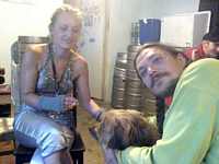 The show-opening of Radka Chocholoušková, 4th Aug 2006