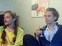 The show-opening of Radka Chocholoušková, 4th Aug 2006