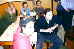 from left: Sonny Halas, Hruška, Mainer