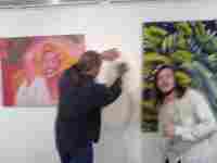 Prof. Merta gives a lecture sign to student book of Lukáš Hladík. LOL