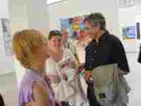 Healer Ivan Gellner with his daughter Monika Březinová