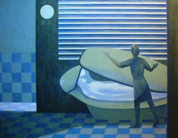 Obraz Andrzeje Tobise z výstavy 13.6.2005