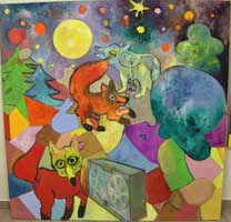 Výstava na Radikále z 23.1.2004: Václav Stratil: Miloš - Smrtelné obrazy