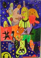 Výstava na Radikále z 23.1.2004: Václav Stratil: Miloš - Smrtelné obrazy